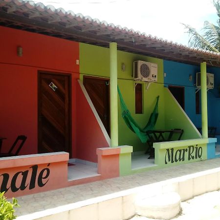Pousada Chale Mar Rio Galinhos Exterior foto